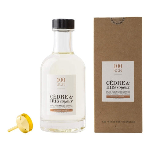 100BON Cèdre & Iris Soyeux Eau de Parfum 200ml Refill