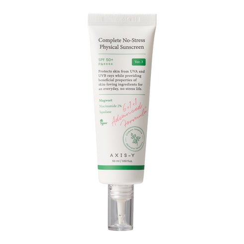 AXIS-Y Complete No-Stress Physical Sunscreen SPF50+ 50ml