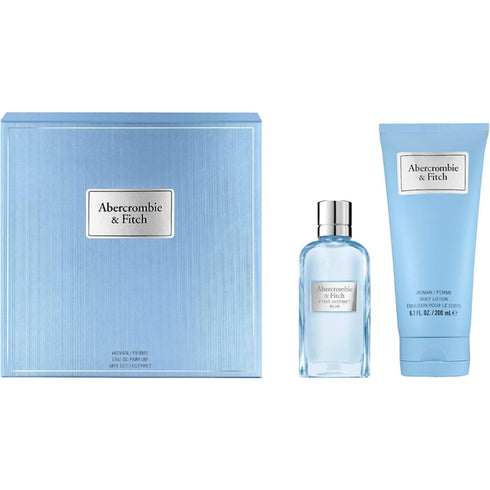 Abercrombie & Fitch First Instinct Blue for Her Gift Set 50ml EDP + 200ml Body Lotion