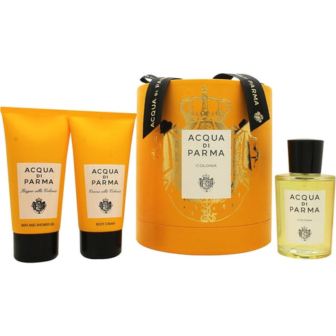 Acqua di Parma Colonia Gift Set 100ml EDC + 75ml Shower Gel + 75ml Body Cream