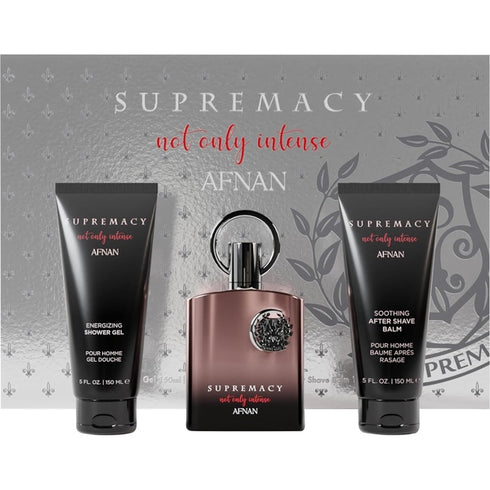 Afnan Supremacy Not Only Intense Gift Set - EDP 100ml Spray + 150ml Shower Gel