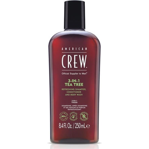 American Crew 3-In1 Tea Tree Shampoo 250ml