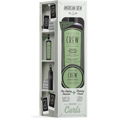 American Crew Forming Duo Gift Set 250ml Pre-Styling Cleanser + 50g Forming Cream