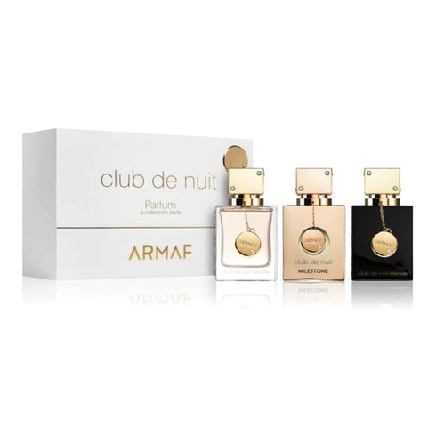 Armaf Club de Nuit A Collectors Pride for Women Gift Set 30ml Club de Nuit + 30ml Club de Nuit Intense EDP + 30ml Club de Nuit Milestone EDP