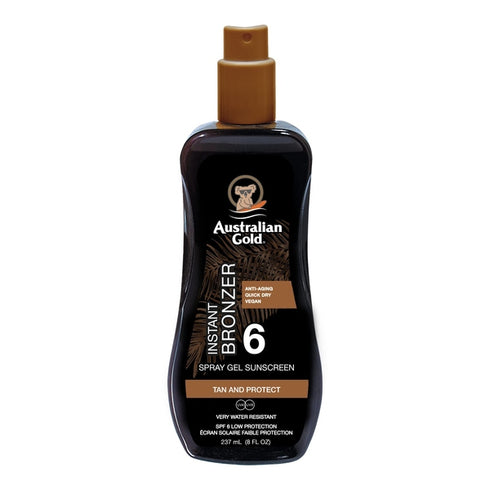 Australian Gold Spray Gel with Bronzer 237ml SPF6