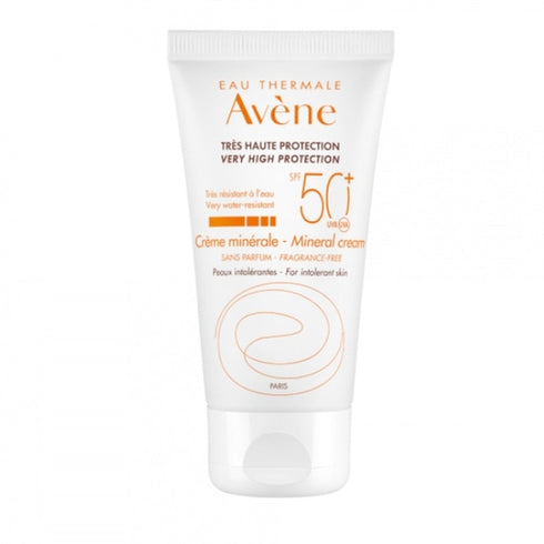 Avène Suncare Mineral Cream for Face SPF50+ 50ml