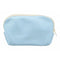 Bags Unlimited Shimmer Small Zip Pouch - Blue White