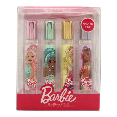 Barbie Mermaid Eau de Parfum Rollerball Gift Set 4 x 10ml