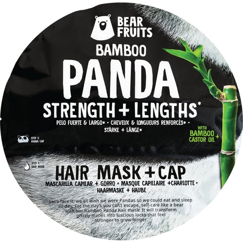 Bear Fruits Hair Mask & Cap 20ml - Bamboo Panda