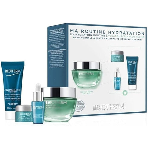Biotherm Aquasource Hyalu Plump Gel Gift Set 4 Pieces