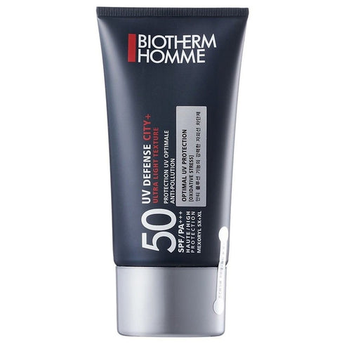 Biotherm Homme UV Defense City+ Ultra Light Texture Anti-Pollution UV Protection Optimale SPF50 75ml
