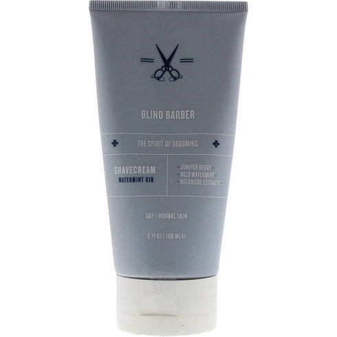 Blind Barber Watermint Gin Shaving Cream 150ml - For Dry And Normal Skin