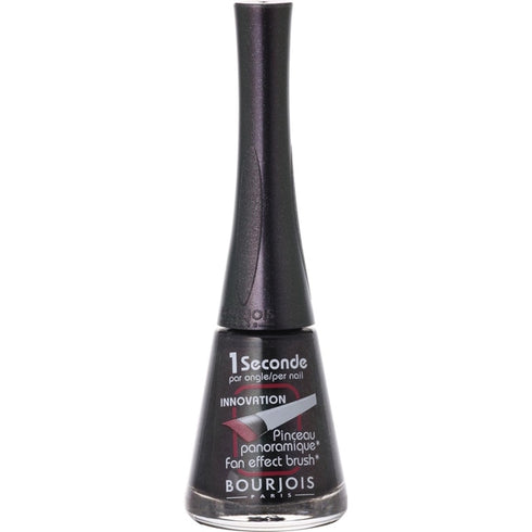 Bourjois 1 Seconde Nail Polish 8ml - Charcoal Shimmer