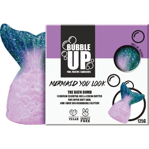 Bubble Up Mermaid You Look Bath Bomb 125g