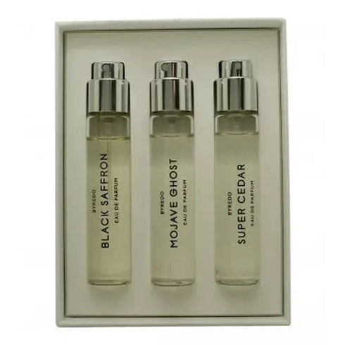 Byredo La Sélection Boisée Gift Set 12ml Black Saffron EDP + 12ml Mojave Ghost EDP + 12ml Super Cedar EDP