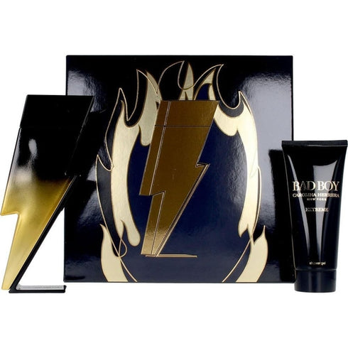 Carolina Herrera Bad Boy Extreme Gift Set 100ml EDP + 100ml Shower Gel