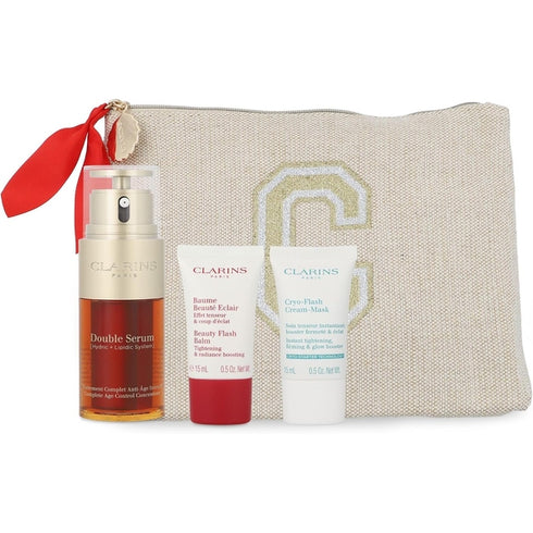 Clarins Double Serum Light Collection Gift Set 4 Pieces