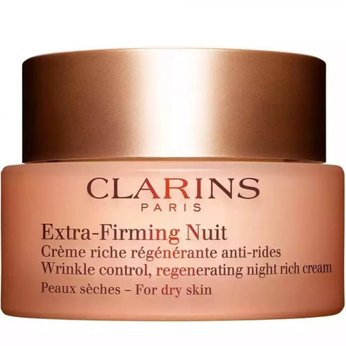 Clarins Extra Firming Wrinkle Control Night Rich Cream 50ml - Dry Skin