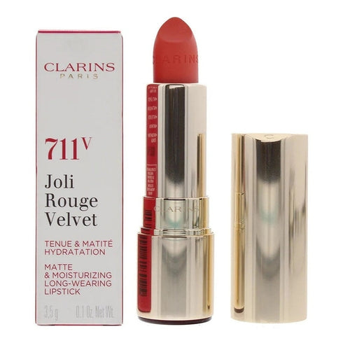 Clarins Joli Rouge Velvet Lipstick 3.5g - 711V Papaya