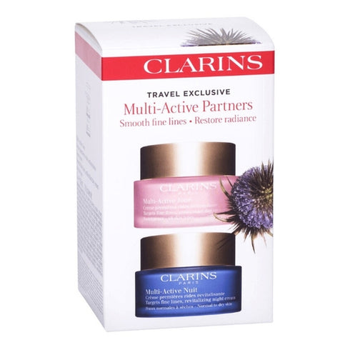 Clarins Multi Active Partners Gift Set 50ml Day Cream +50ml Night Cream