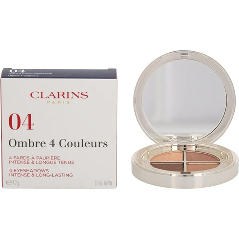 Clarins Ombre 4-Colour Eyeshadow Palette 4.2g - 04 Brown Sugar Gradation