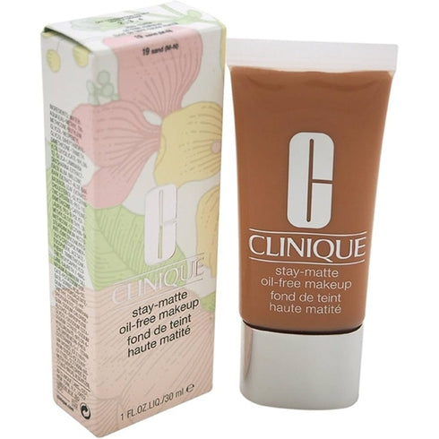 Clinique Stay-Matte Oil-Free Makeup Foundation 30ml - 19 Sand