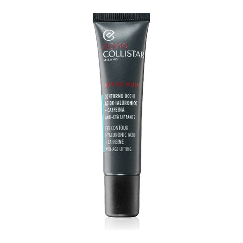 Collistar Man Attivi Puri Eye Contour Hyaluronic Acid + Caffeine Eye Cream 15ml