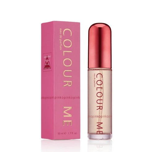 Colour Me Pink Gift Set 50ml PDT Spray + 10ml Roll-on Perfume