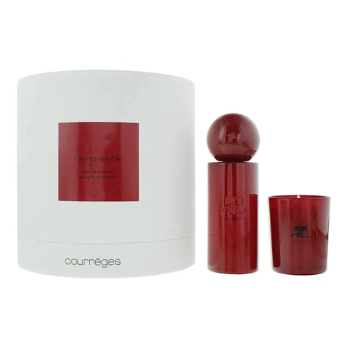 Courrèges L'Empreinte Gift Set 100ml EDP + 75g Candle