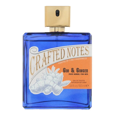 Crafted Notes Gin & Ginger For Men Eau de Toilette 100ml Spray
