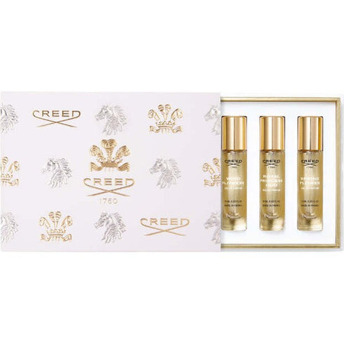 Creed Mini Gift Set: Aventus For Her EDP 10ml -Carmina EDP 10ml - Wind Flowers EDP 10ml