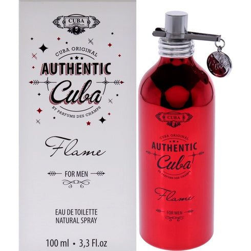 Cuba Authentic Flame Man Eau de Toilette 100ml Spray