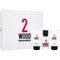 DSquared² 2 Wood Gift Set 50ml EDT + 50ml Shower Gel + 50ml Body Lotion
