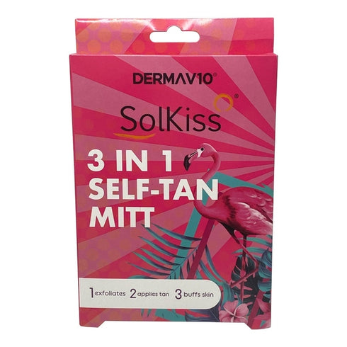 Derma V10 3 in 1 Self Tan Applicator Mitt 1g