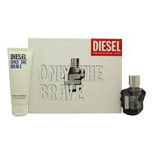 Diesel Only The Brave Gift Set 35ml EDT + 75ml Shower Gel