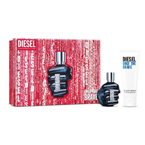 Diesel Only the Brave Eau de Parfum Gift Set 50ml EDP + 75ml Shower Gel