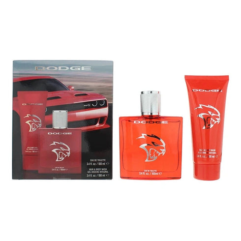 Dodge Legacy Hellcat SRT Gift Set 100ml EDT + 100ml Body Wash