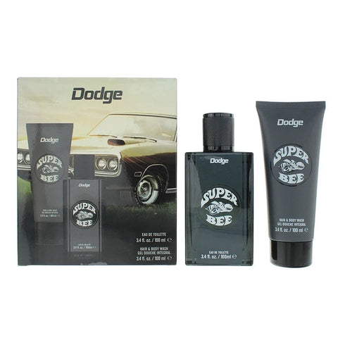 Dodge Legacy Super Bee Gift Set 100ml EDT + 100ml Hair & Body Wash