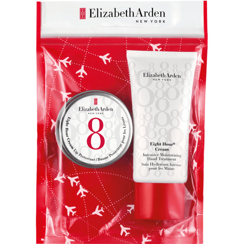 Elizabeth Arden Eight Hour Cream Gift Set 13ml Lip Protectant + 30ml Intensive Moisturising Hand Treatment