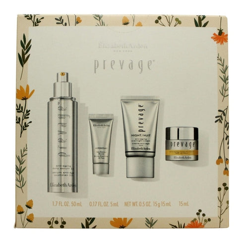 Elizabeth Arden Prevage Gift Set 50ml Prevage Anti-Aging Daily Serum 2.0 + 15ml Prevage Overnight Cream + 15ml Prevage Anti-Aging Moisture Cream SPF30 + 5ml Superstart Skin Renewal Booster