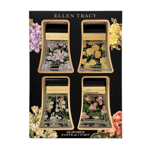 Ellen Tracy Gift Set 15ml Courageous EDP + 15ml Confident EDP + 15ml Radiant EDP + 15ml Inspiring EDP