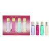 Ellen Tracy Quilted Gift Set 15ml Jasmine EDP + 15ml Magnolia EDP + 15ml Gardenia EDP + 15ml Vanilla EDP