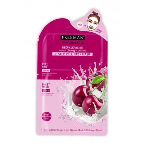 Freeman Deep Cleansing Face Mask 25ml - Sweet Cherry + Yogurt