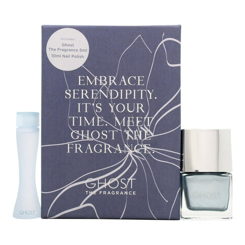 Ghost Original Gift Set 5ml EDT + 10ml Ghost Metallic Blue Nail Polish