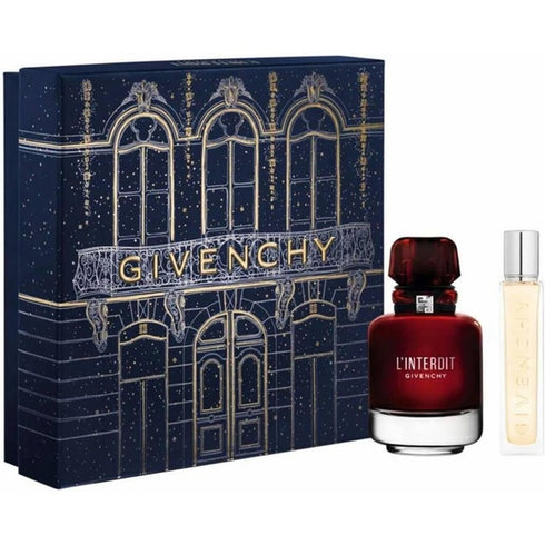 Givenchy L'Interdit Eau de Parfum Rouge Gift Set: 50ml EDP + 10ml EDP Travel Spray