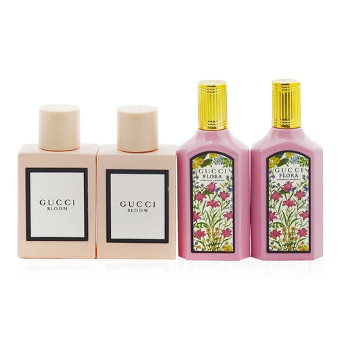 Gucci Miniatures Gift Set 2 x 4ml Bloom EDP + 2 x 4ml Flora Gorgeous Gardenia EDP