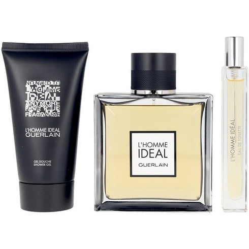 Guerlain L'Homme Ideal Gift Set 100ml EDT + 75ml Shower Gel + 10ml EDT