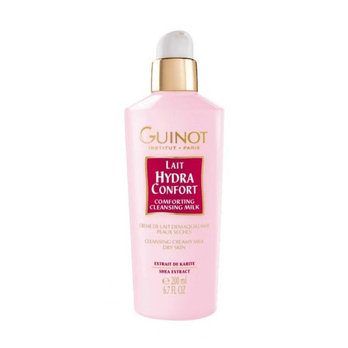Guinot Lait Hydra Confort Comforting Cleansing Milk Shea Oil 200ml - Dry Skin