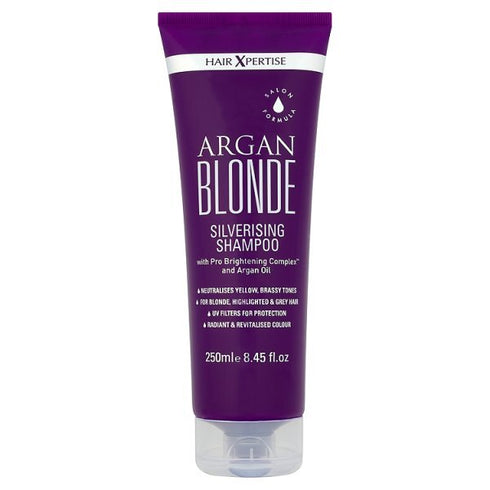 Hair Xpertise Argan Blonde Silverising Shampoo 250ml