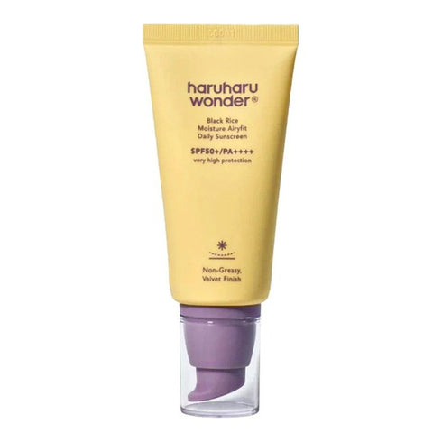 Haruharu Wonder Black Rice Moisture Airyfit Daily Sunscreen SPF50+/Pa++++ 50ml